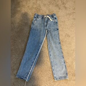 GAP Easy Pull On Light Blue Denim Pants